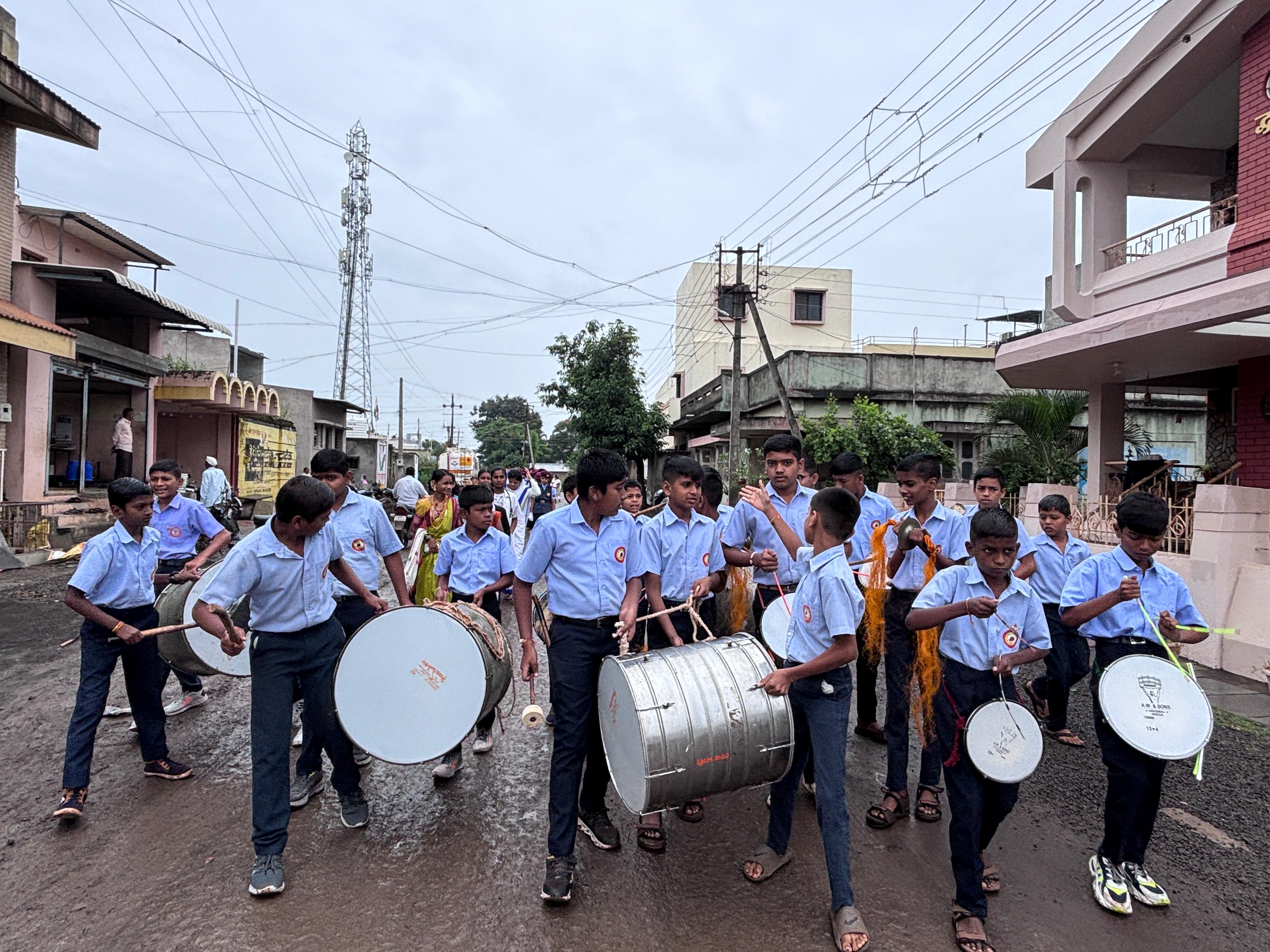 School band parade