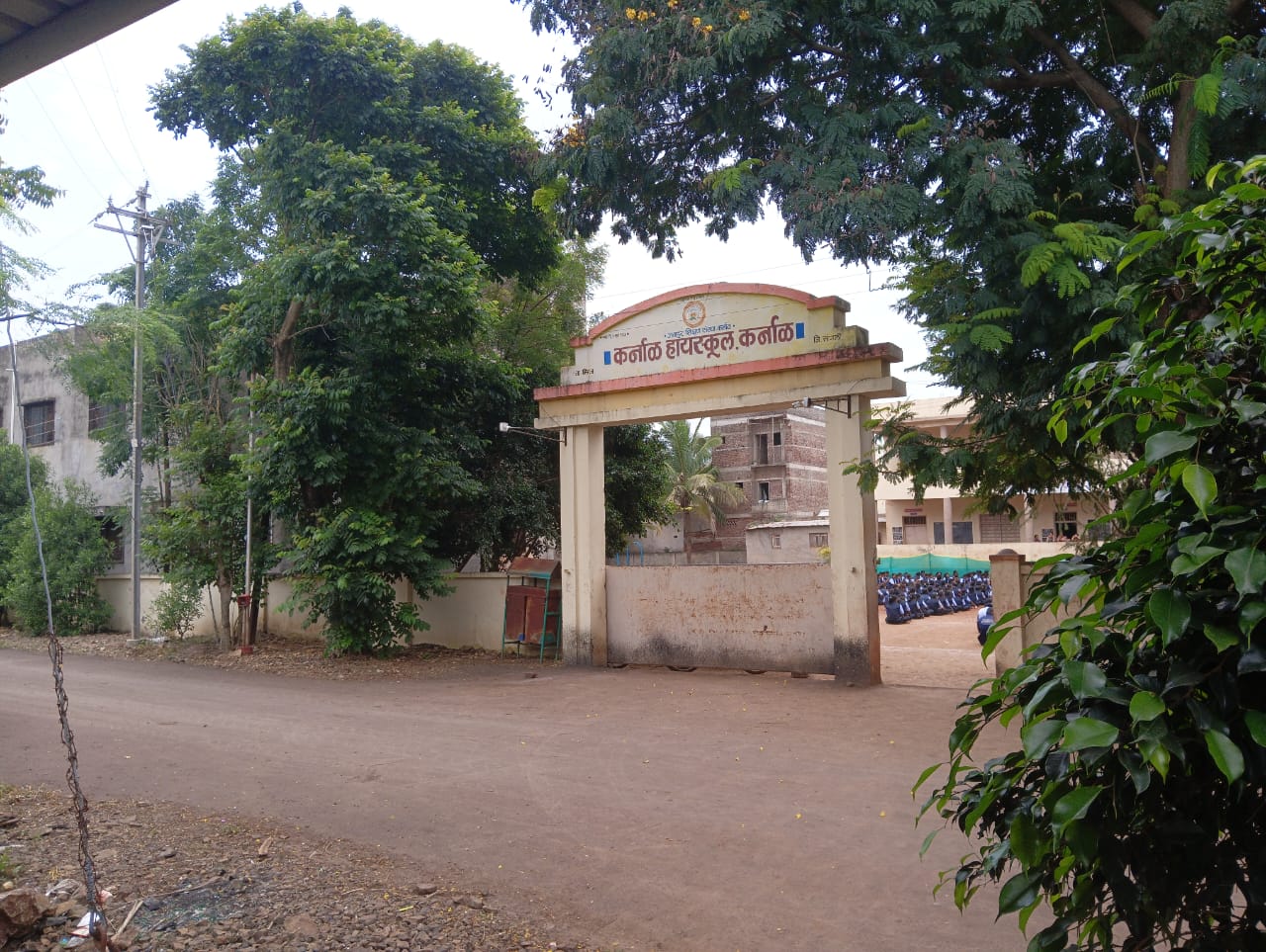 Karnal High School building and grounds
